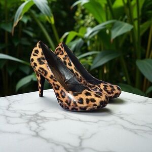 Worthington Animal Print Heels are timeless